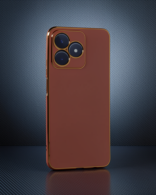 Realme C53 Kılıf Volet Silikon - Kırmızı