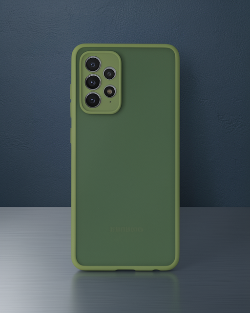 Samsung Galaxy A72 Kılıf Montreal Silikon Kapak - Yeşil