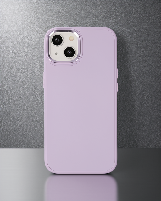 Apple İphone 14 Plus Kılıf Asya Deri Silikon - Lila
