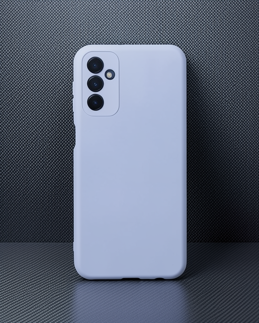 Samsung Galaxy M23 Kılıf Nano İçi Kadife Silikon - Lila