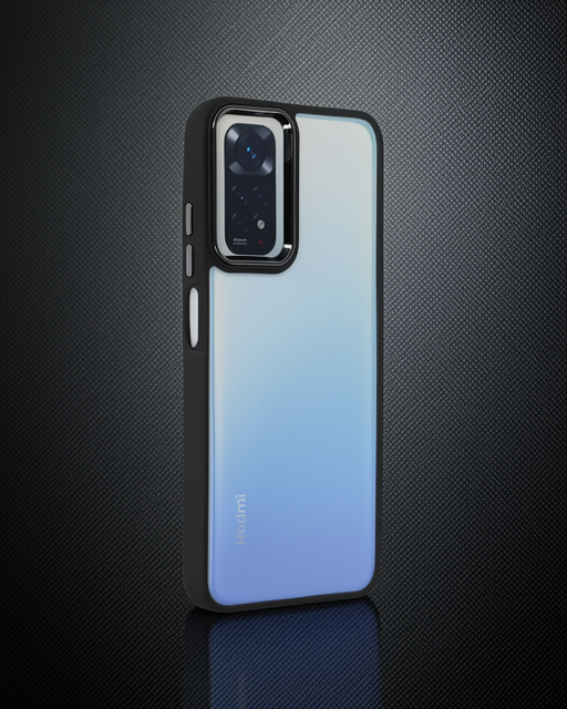 Xiaomi Redmi Note 11 Pro Kılıf Dora Kapak - Siyah