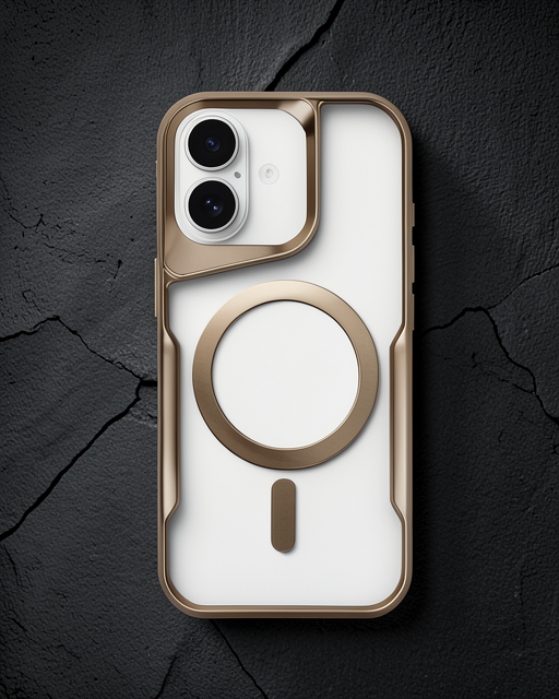 Apple İphone 16 Plus Kılıf Boyi Magsafe Silikon Kapak - Kahverengi