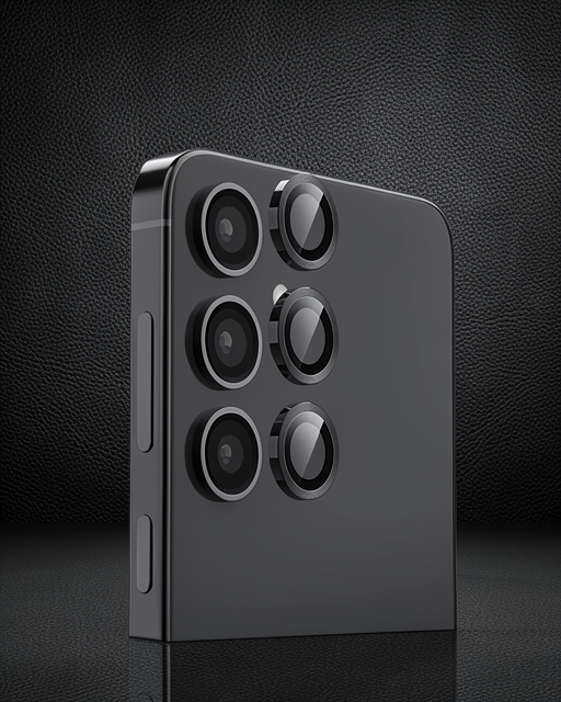 Samsung Galaxy S25 Raze Metal Kamera Lens - Siyah