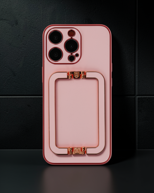 Apple İphone 13 Pro Max Kılıf Coco Elit Kapak - Pembe