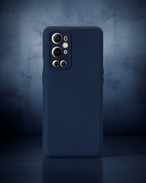 One Plus 9 Pro Kılıf Nano İçi Kadife Silikon - Lacivert