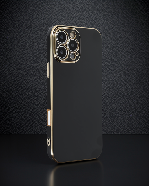 Apple İphone 16 Pro Kılıf Volet Silikon - Siyah
