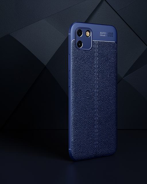 Realme C11 Kılıf Auto Focus Kapak - Lacivert