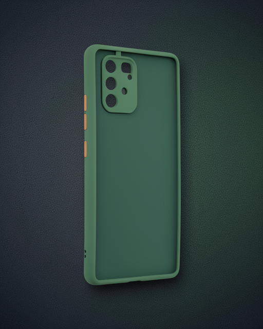 Samsung Galaxy A91 / S10 Lite Kılıf Montreal Silikon Kapak - Yeşil