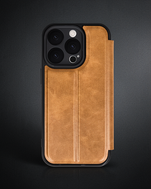 Apple İphone 16 Pro Max Kılıf Flip Cover - Taba