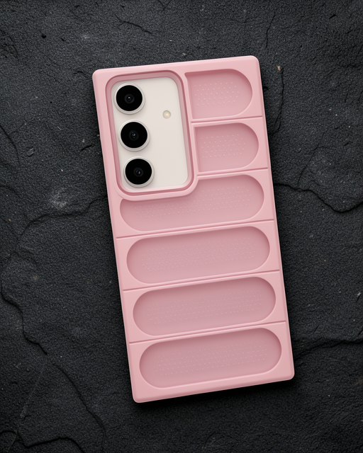 Samsung Galaxy S24 Plus Kılıf Airmax Silikon Kapak - Pembe