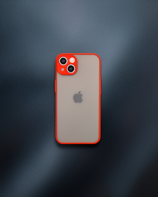 Apple İphone 13 Mini Kılıf Montreal Silikon Kapak - Kırmızı