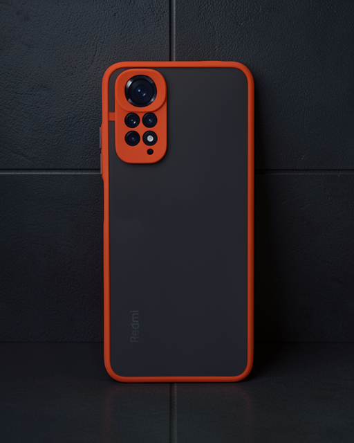 Xiaomi Redmi Note 11 Pro Kılıf Montreal Silikon Kapak - Kırmızı