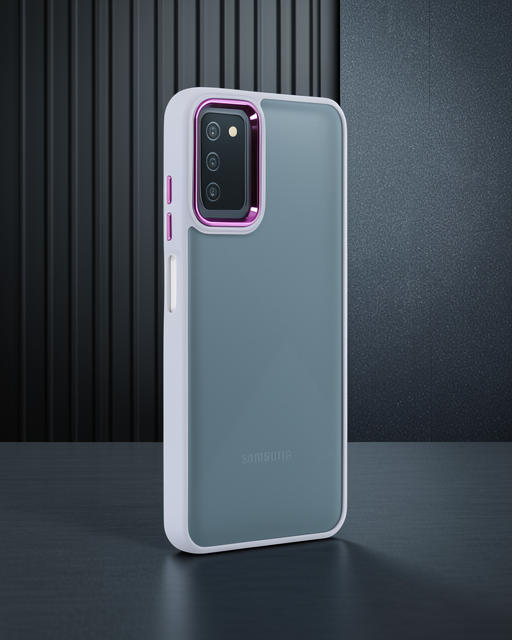 Samsung Galaxy A03s Kılıf Dora Kapak - Lila