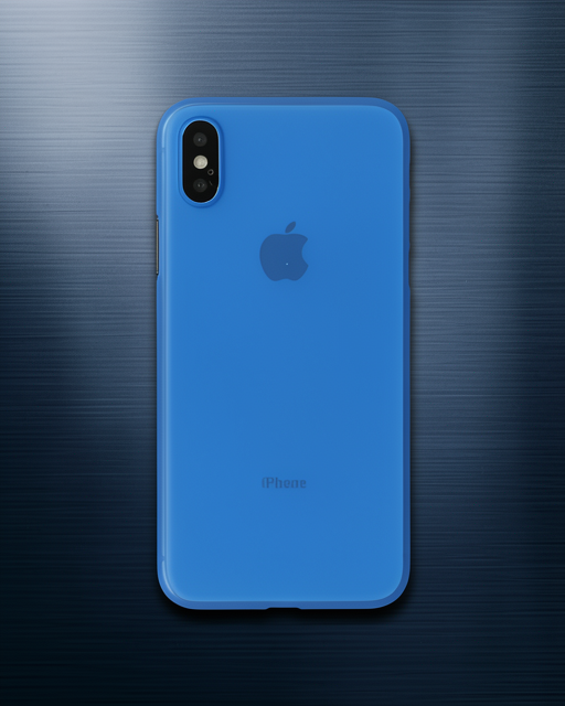 Apple İphone Xs Max Kılıf Pp Ultra İnce Kapak - Mavi