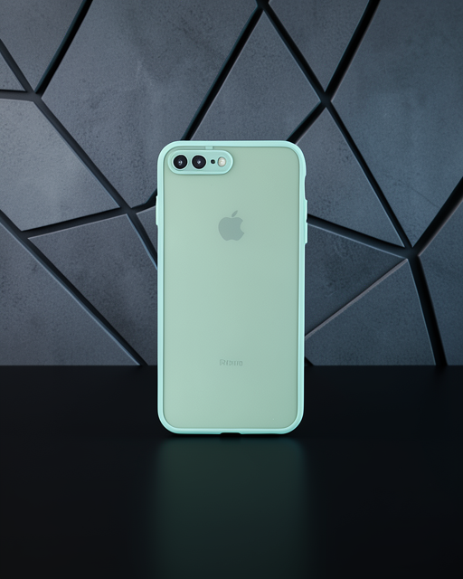 Apple İphone 7 Plus Kılıf Montreal Silikon Kapak - Turkuaz
