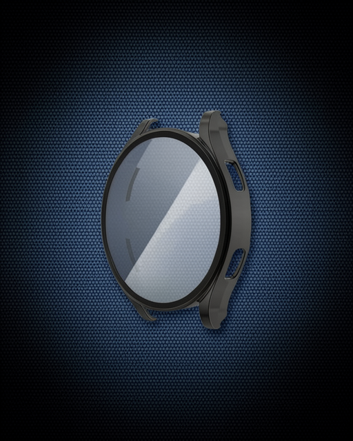 Watch 5 40mm Wall Camlı Kasa Ekran Koruyucu - Siyah