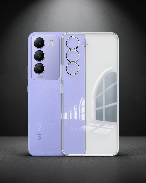 Vivo V30 Lite 4g Kılıf Lüx Şeffaf Silikon