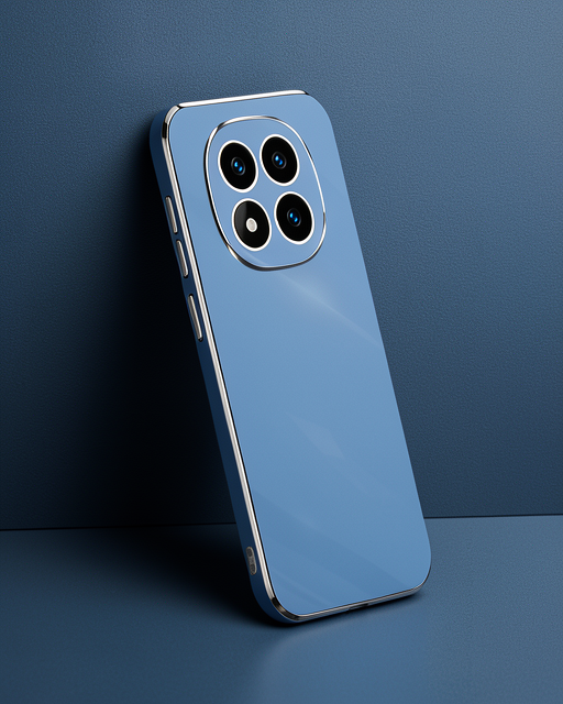 Xiaomi Redmi Note 14 Pro 5g Kılıf Volet Silikon - Mavi