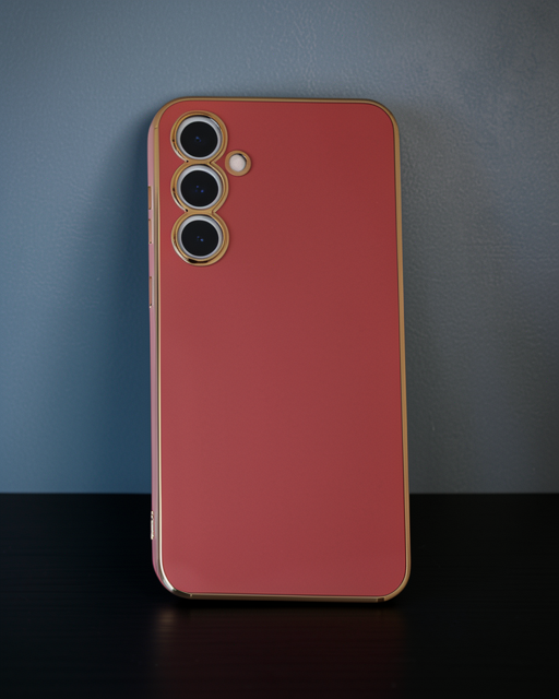 Samsung Galaxy S23 Fe Kılıf Volet Silikon - Kırmızı