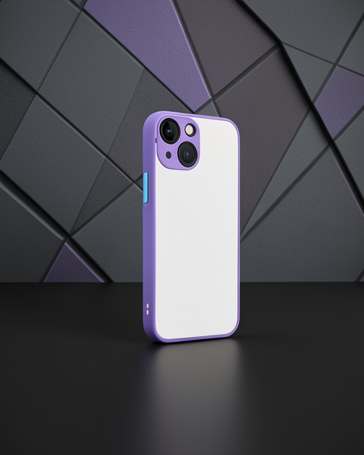 Apple İphone 13 Kılıf Montreal Silikon Kapak - Mor