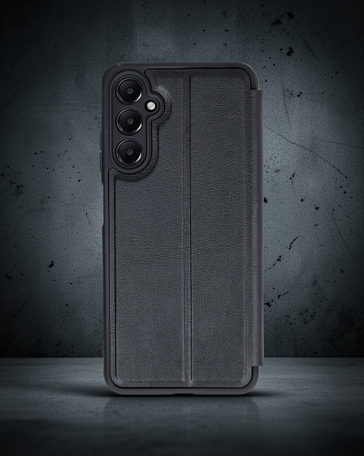 Samsung Galaxy A25 5g Kılıf Flip Cover - Siyah