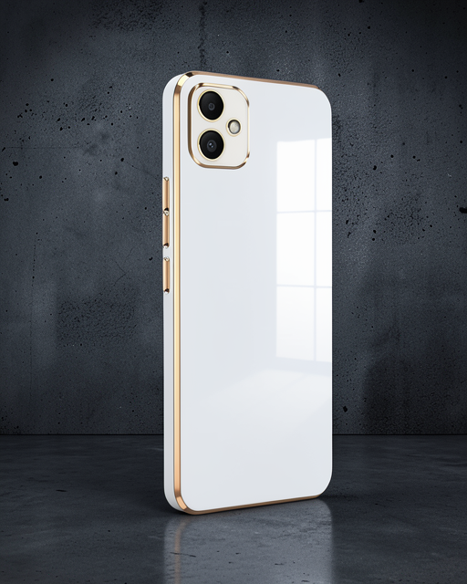 Samsung Galaxy A05 Kılıf Volet Silikon - Beyaz