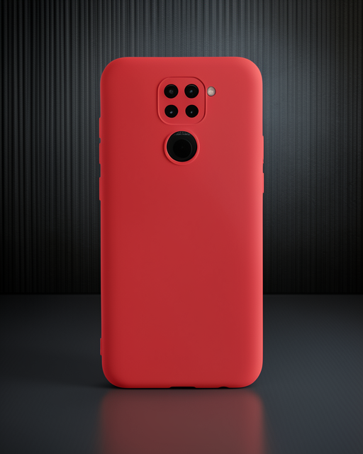Xiaomi Redmi Note 9 Kılıf Nano İçi Kadife Silikon - Lila