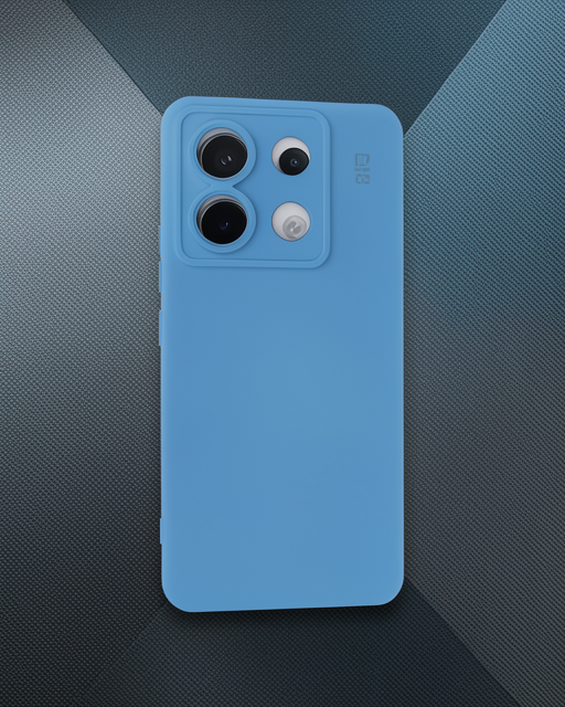 Xiaomi Redmi Note 13 Pro 5g Kılıf Nano İçi Kadife Silikon - Mavi