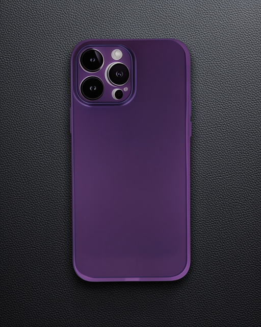 Apple İphone 14 Pro Kılıf Pp Ultra İnce Kapak - Mor