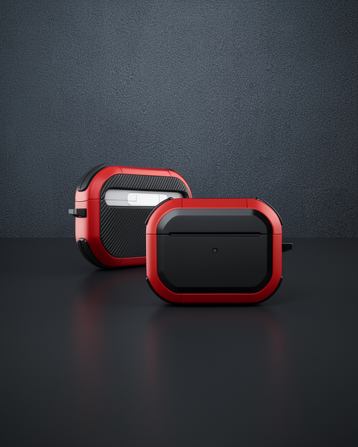Apple Airpods 3 (3.nesil) Tank Kılıf - Kırmızı