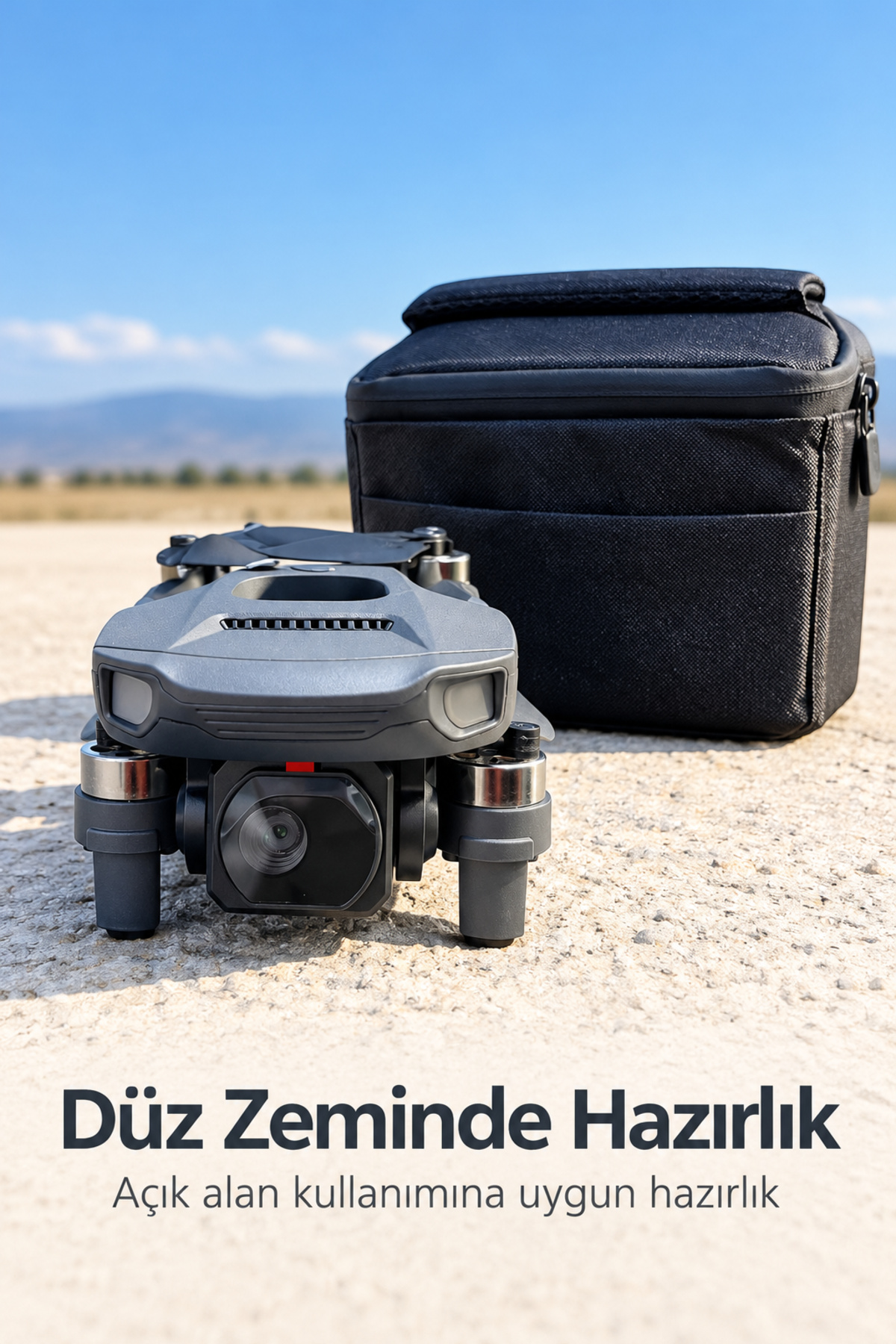 GPS Kameralı Drone Kumandadan Eve Dönüş Fonksiyonlu