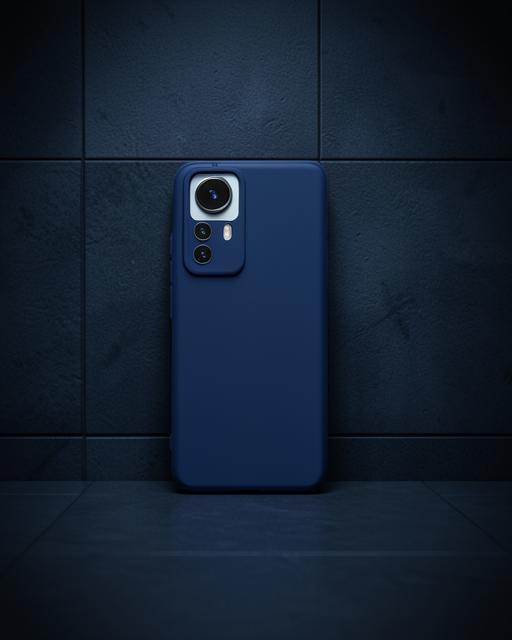 Xiaomi Mi 12t Pro Kılıf Montreal Silikon Kapak - Lacivert