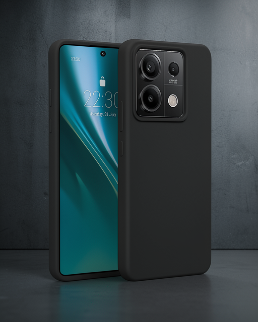 Xiaomi Redmi Note 13 Pro 4g Kılıf First Silikon - Siyah