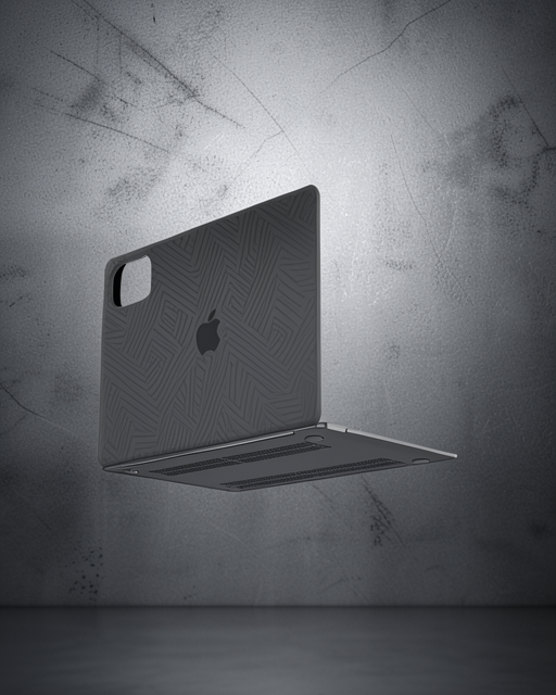 Apple Macbook Pro 13 2020 Macbook Buzlu Kapak - Füme