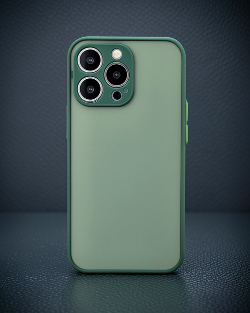 Apple İphone 14 Pro Max Kılıf Montreal Silikon Kapak - Yeşil