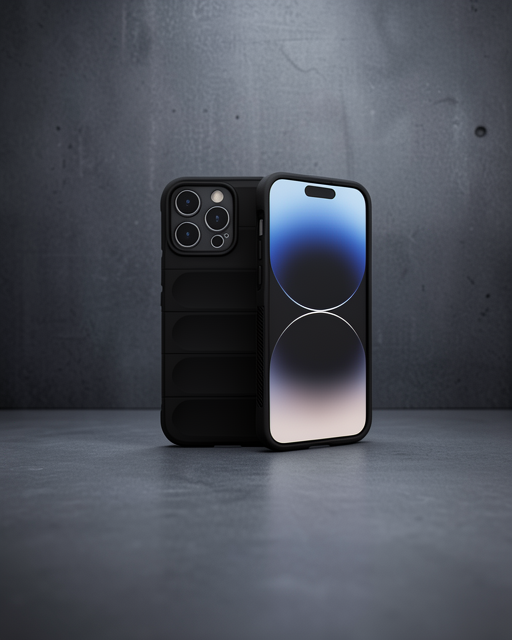Apple İphone 16 Pro Max Kılıf Optimum Silikon - Siyah
