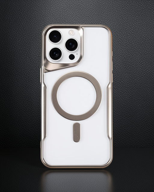 Apple İphone 16 Pro Max Kılıf Boyi Magsafe Silikon Kapak - Gümüş
