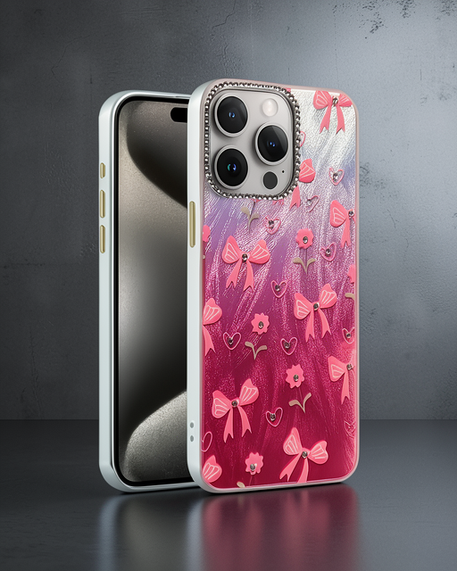 Apple İphone 14 Pro Kılıf Blade Aynalı Desenli Kapak - Desen 3