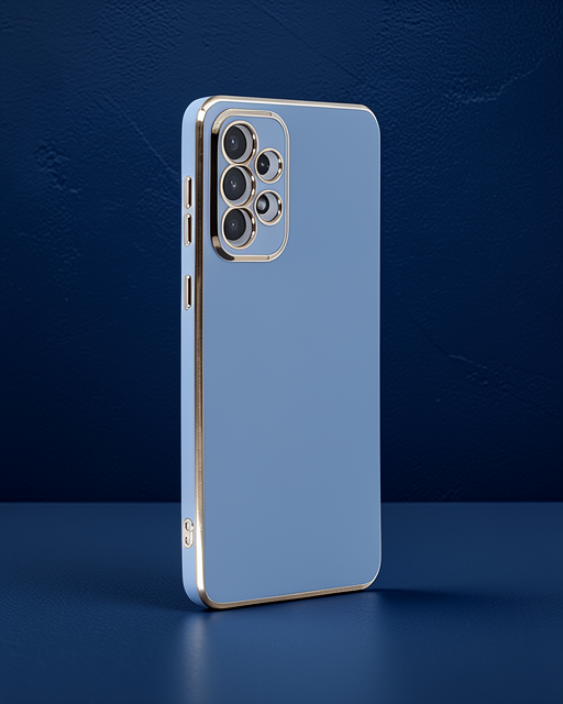 Samsung Galaxy A33 5g Kılıf Volet Silikon - Mavi