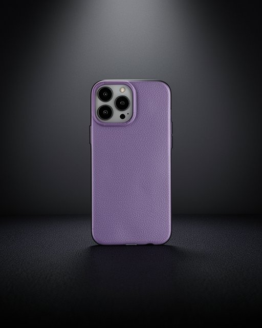 Apple İphone 13 Pro Max Kılıf Modos Metal Kapak - Derin Mor