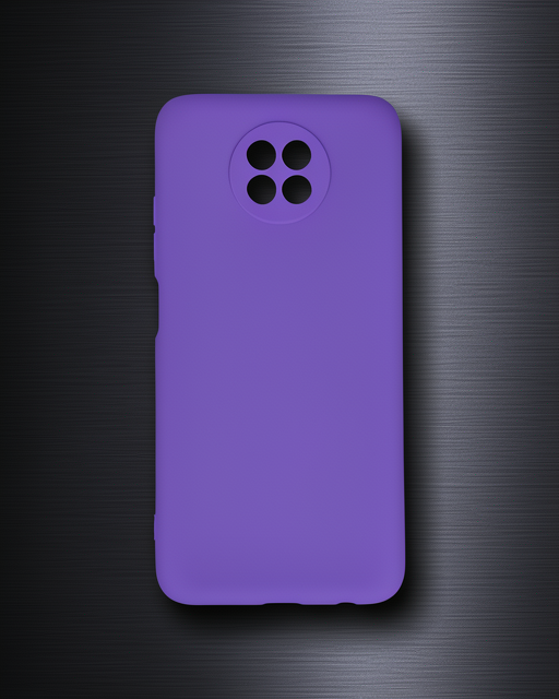 Xiaomi Redmi Note 9 5g Kılıf Nano İçi Kadife Silikon - Mor