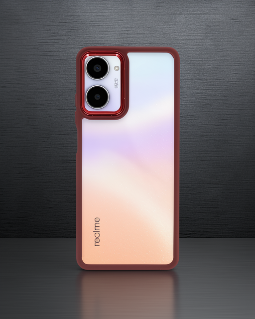 Realme 10 Pro 5g Kılıf Dora Kapak - Kırmızı