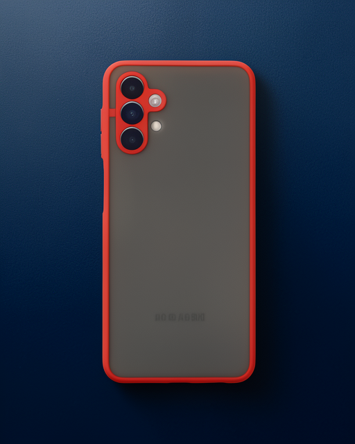 Samsung Galaxy A04s Kılıf Montreal Silikon Kapak - Kırmızı