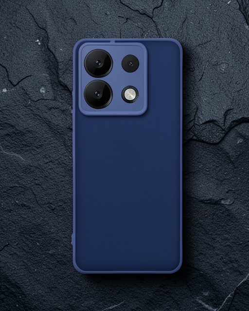 Xiaomi Redmi Note 13 5g Kılıf Montreal Silikon Kapak - Lacivert