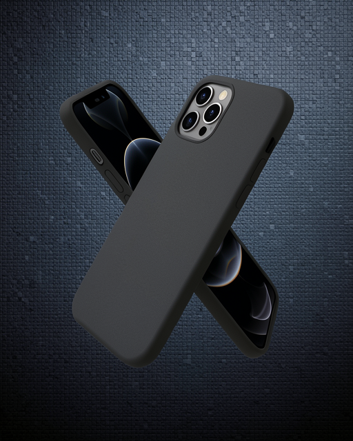 Apple İphone 12 Pro Max Kılıf First Silikon - Siyah
