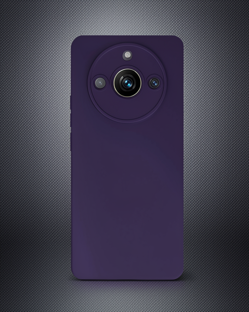Realme 11 Pro Kılıf Nano İçi Kadife Silikon - Mor