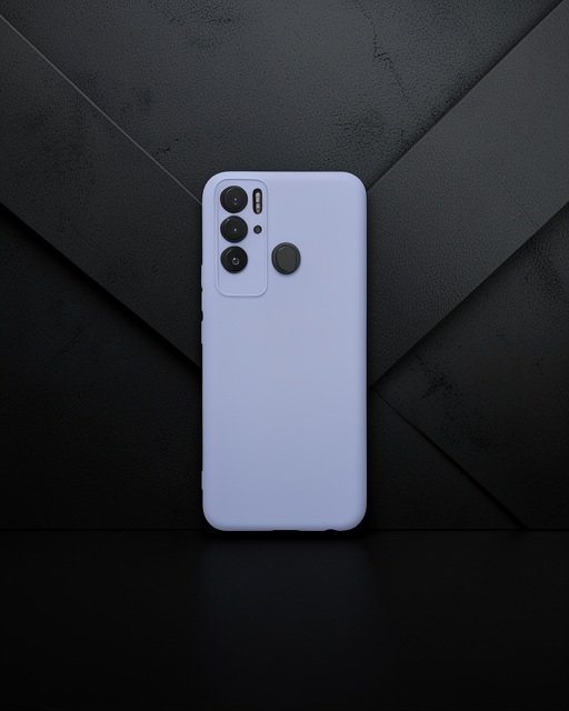 Tecno Pova Neo Kılıf Nano İçi Kadife Silikon - Lila