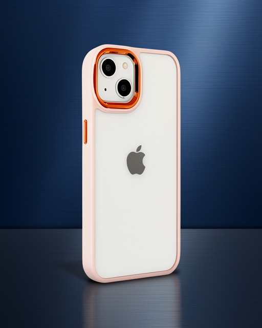Apple İphone 14 Plus Kılıf Dora Kapak - Pudra