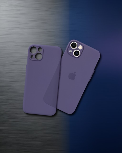 Apple İphone 14 Plus Kılıf Puma Silikon - Koyu Mor