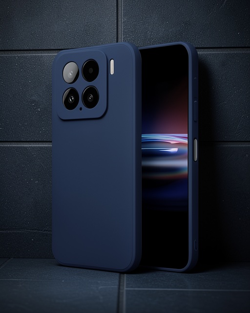 Xiaomi Mi 15 Pro Kılıf Nano İçi Kadife Silikon - Lacivert